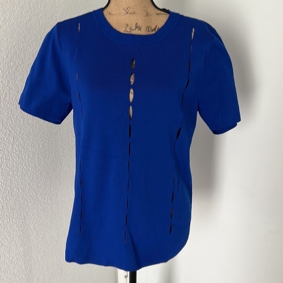 Public School New York Womens Short Sleeve Knit Top - Picture 4 of 14